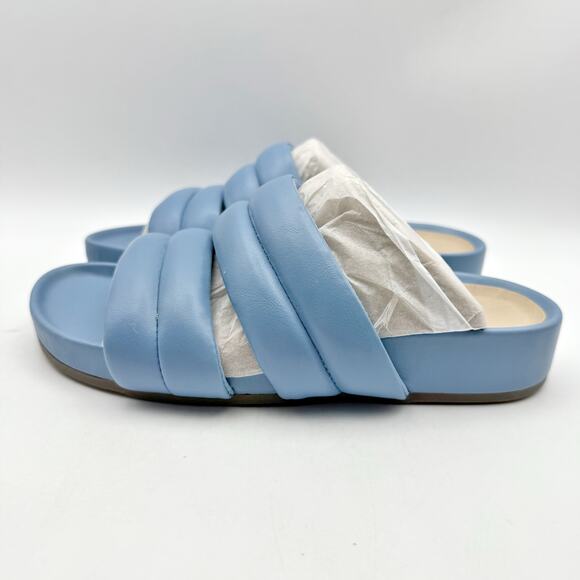 Vionic Womens Mayla Slide Sandals US 5 M EU 35 Blue Comfort NIB - Picture 8 of 12
